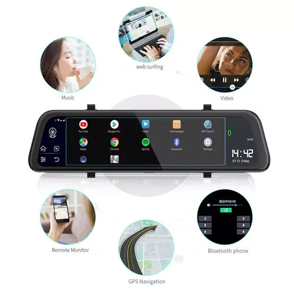 دوربین آینه سیم کارت خور جگوار Z68