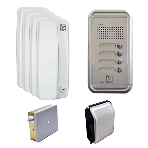پک چهار واحدی آیفون صوتی تابان مدل 1510E2