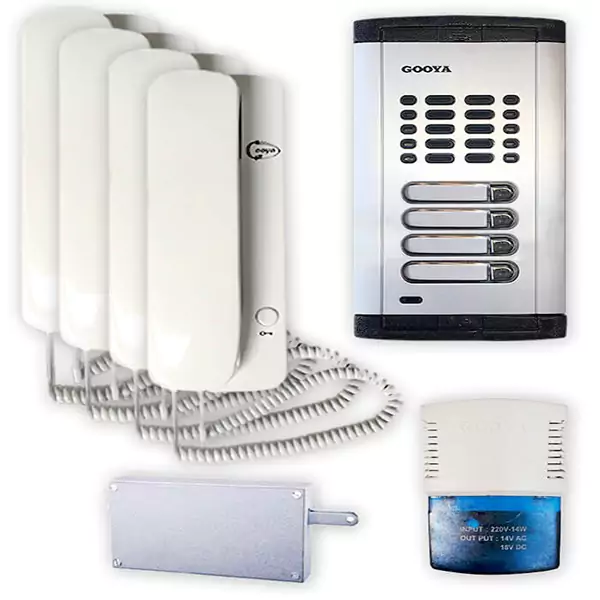 پک هشت واحدی آیفون صوتی گویا مدل E600