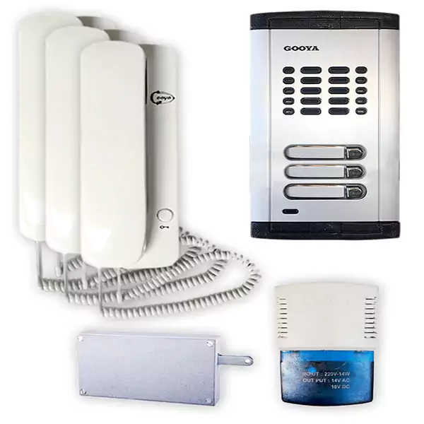 پک سه واحدی آیفون صوتی گویا مدل E600