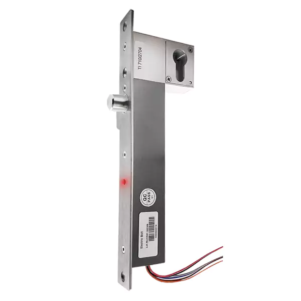 قفل برقی توکار DROP BOLT زبانه استوانه با توپی مدل EDP-F7
