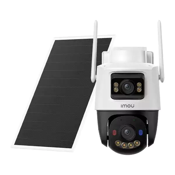 دوربین مداربسته خورشیدی دوگانه آیمو مدل Aov Dual 5+5MP (وای فای | سیمکارت)
