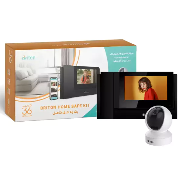 پک آیفون تصویری و دوربین بی سیم برایتون 7007P8 وای فای دار