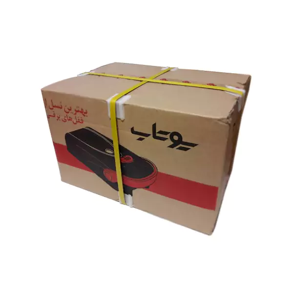 قفل برقی یوتاب با شصتی کله گاوی بسته 6 عددی