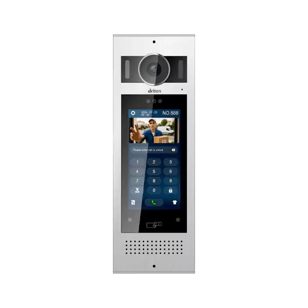 پنل کدینگ لمسی آیفون تصویری برایتون مدل BPC-4000-HS-R با تشخص کف دست
