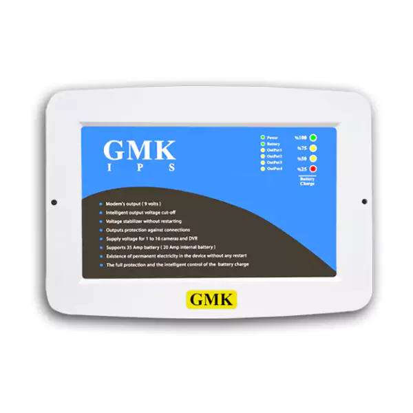 دستگاه IPS برق اضطراری آنلاین تا 40 آمپر خروجی مدل GMK