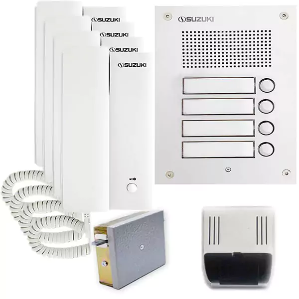 پک چهار واحدی آیفون صوتی سوزوکی مدل SZ-2S
