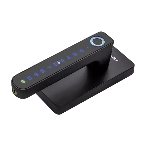 قفل هوشمند شیشه سکوریت اثرانگشتی مدل +G400