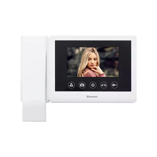 آیفون تصویری سیماران با حافظه کلید لمسی مدل HS-43TK-M100