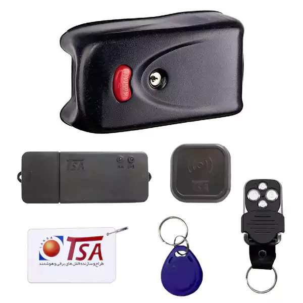قفل برقی کاویان P701 ریموتی و کارتی