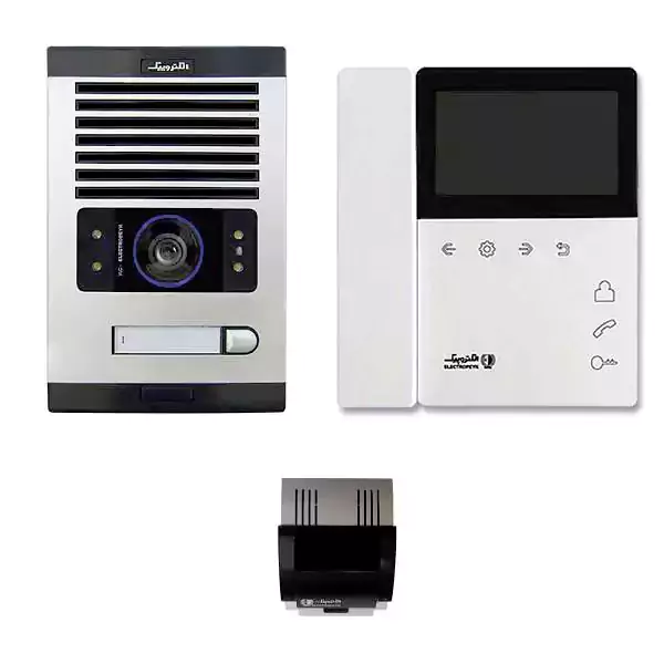 پکیج آیفون تصویری یک طبقه با حافظه الکتروپیک مدل 897