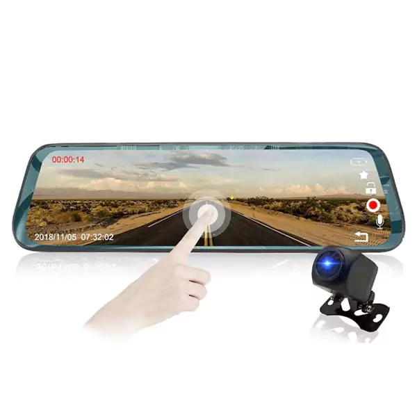 دوربین ثبت وقایع خودرو تاچ جگوار M323-Touch دو دوربین