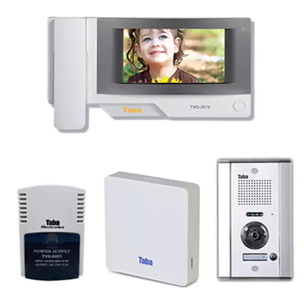 آیفون تصویری یک طبقه تابا TVD-3070 وای فای