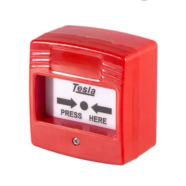 شستی اعلام حریق تسلا مدل MCP-124