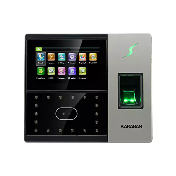 دستگاه حضور و غیاب با تشخیص چهره با باطری داخلی کارابان KTA-950