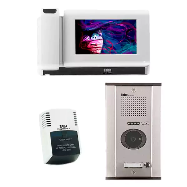 آیفون تصویری تابا مدل 1070 تک واحدی با پنل ثمین