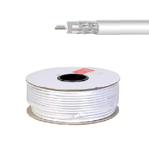 کابل کواکسیال دوربین مداربسته فرایاب RG6 SAT602