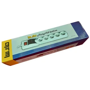 جعبه محافظ ولتاژ پنج راه ارت دار مایسا کد MP247