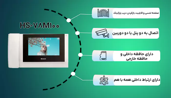دربازکن تصویری سیماران مدل HS-78M100