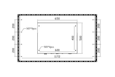 hfuhnمانیتور صنعتی پاناسونیک مدل TH-55SQE1W