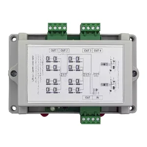 سوئیچر آیفون تصویری دو سیم تابا مدل IVD