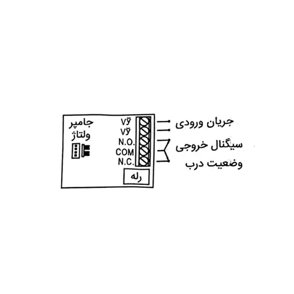 نحوه اتصال سیم های قفل برقی سارو