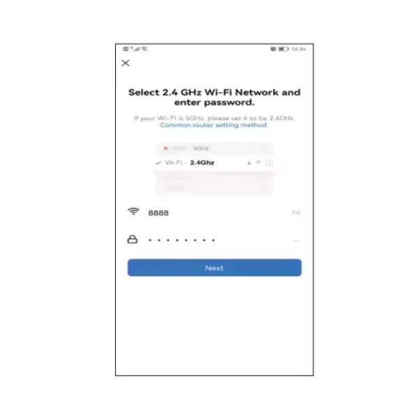 وصل شدن به وای فای Smart Life
