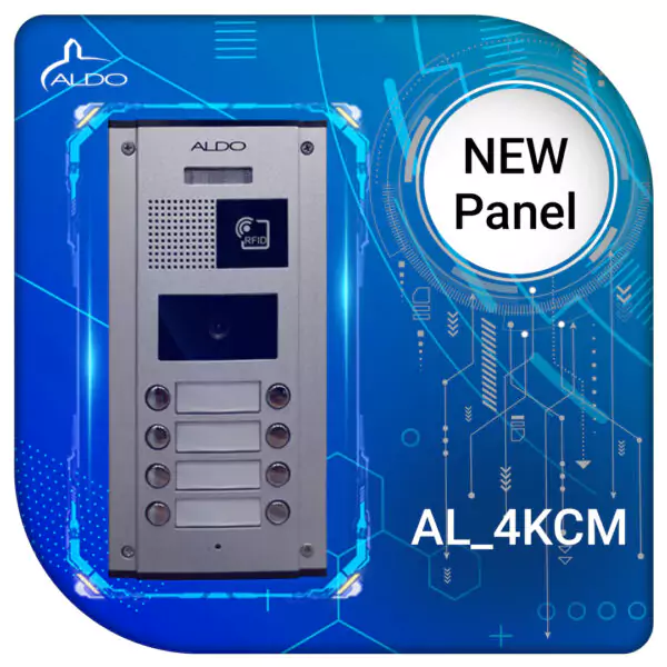 پنل آیفون تصویری کارتی آلدو سری K