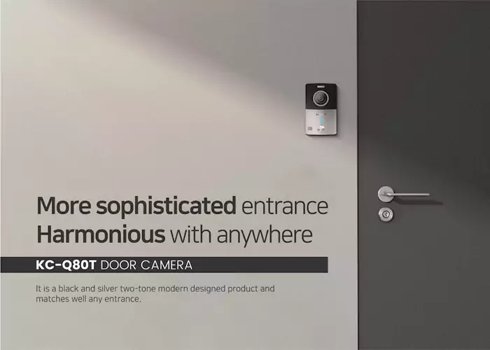 پنل آیفون تصویری کوکوم مدل KC-Q80T