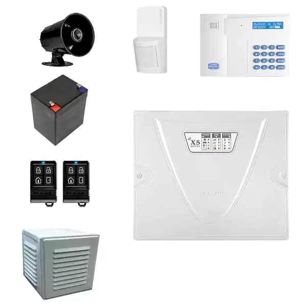 پک دزدگیر X5 کلاسیک با چشمی بی سیم