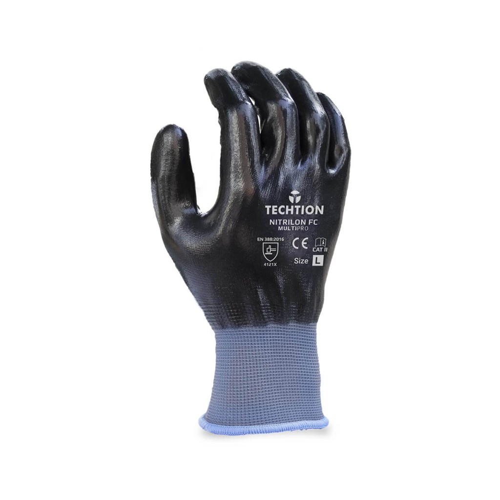دستکش ایمنی تکشن مدل Nitrilon grip