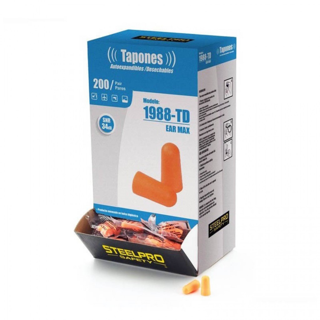 محافظ گوش استیل پرو سیفتی مدل Earmax بسته ۵ عددی