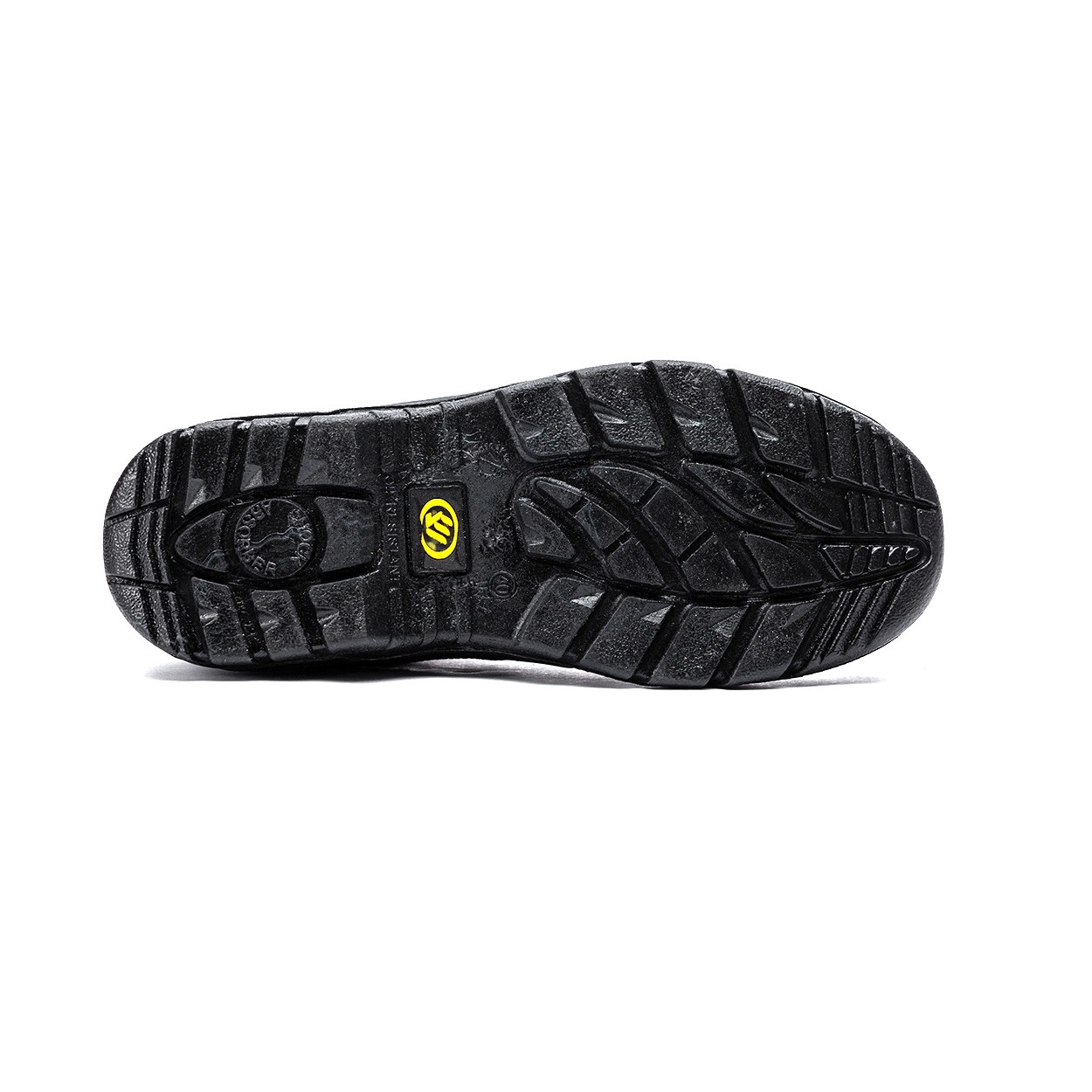 پوتین ایمنی ارک مدل اپنکا تاپ چرم PU-Rubber