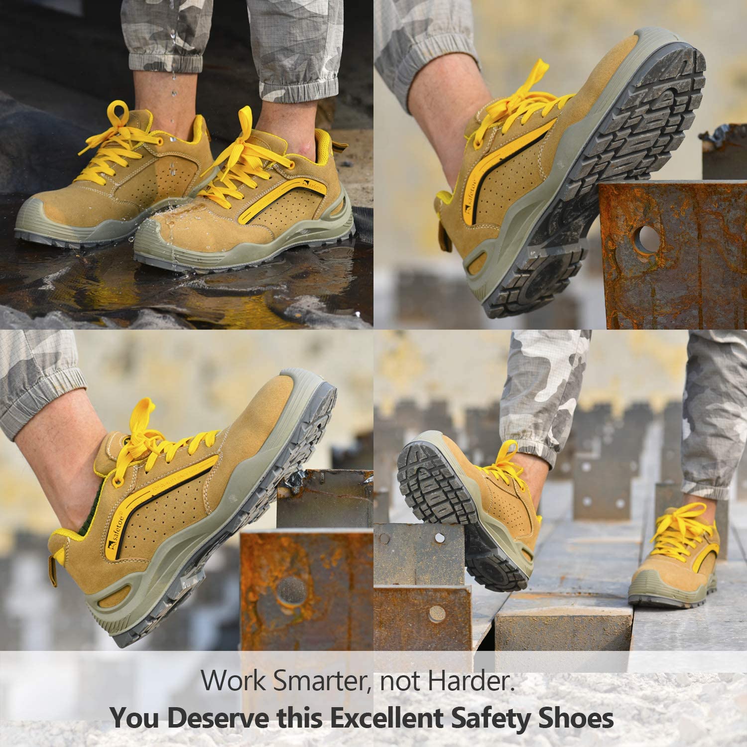 کفش ایمنی سیف تو مدل Safetoe 7296
