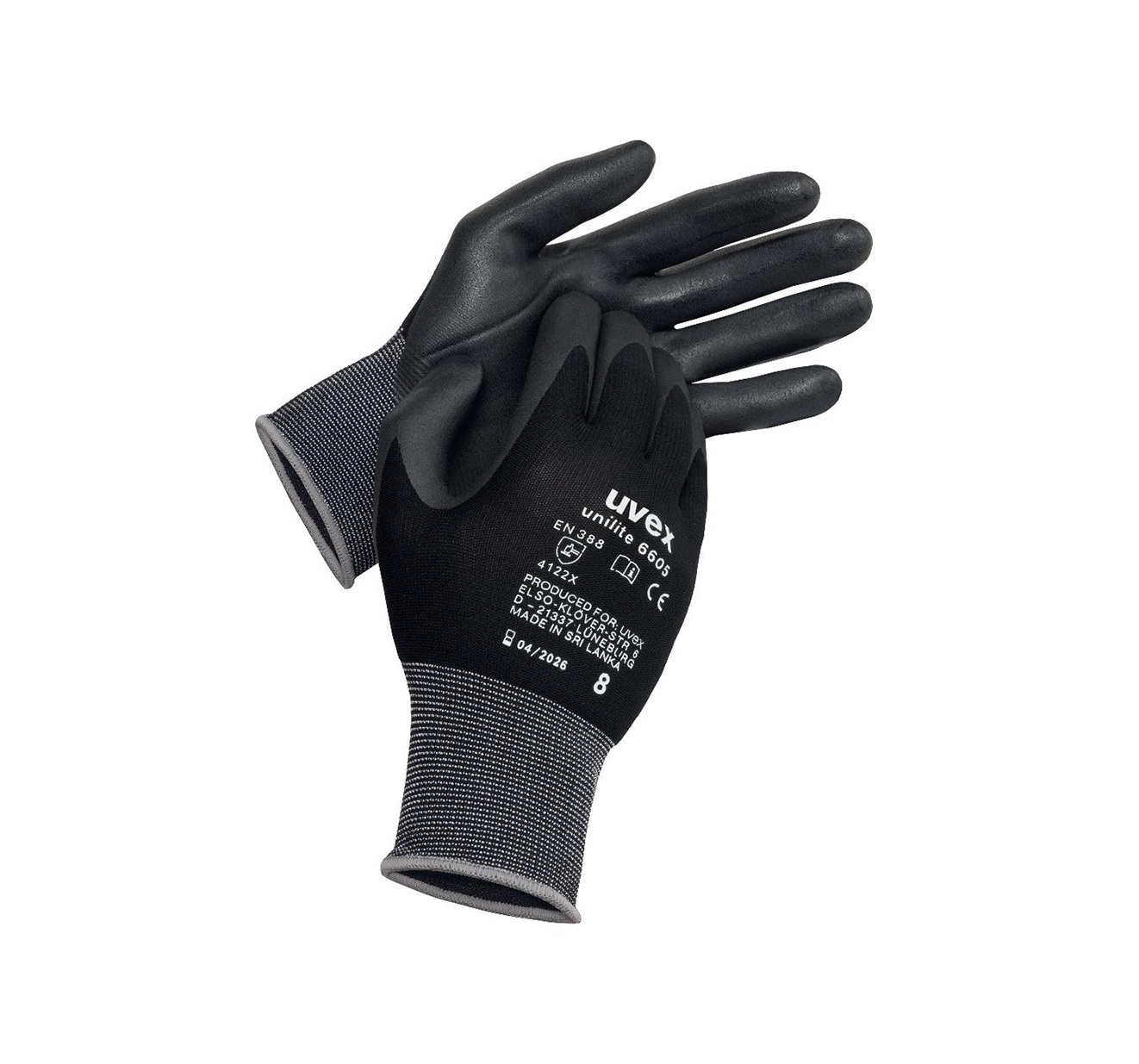 دستکش ایمنی UVEX مدل Unilite 6605