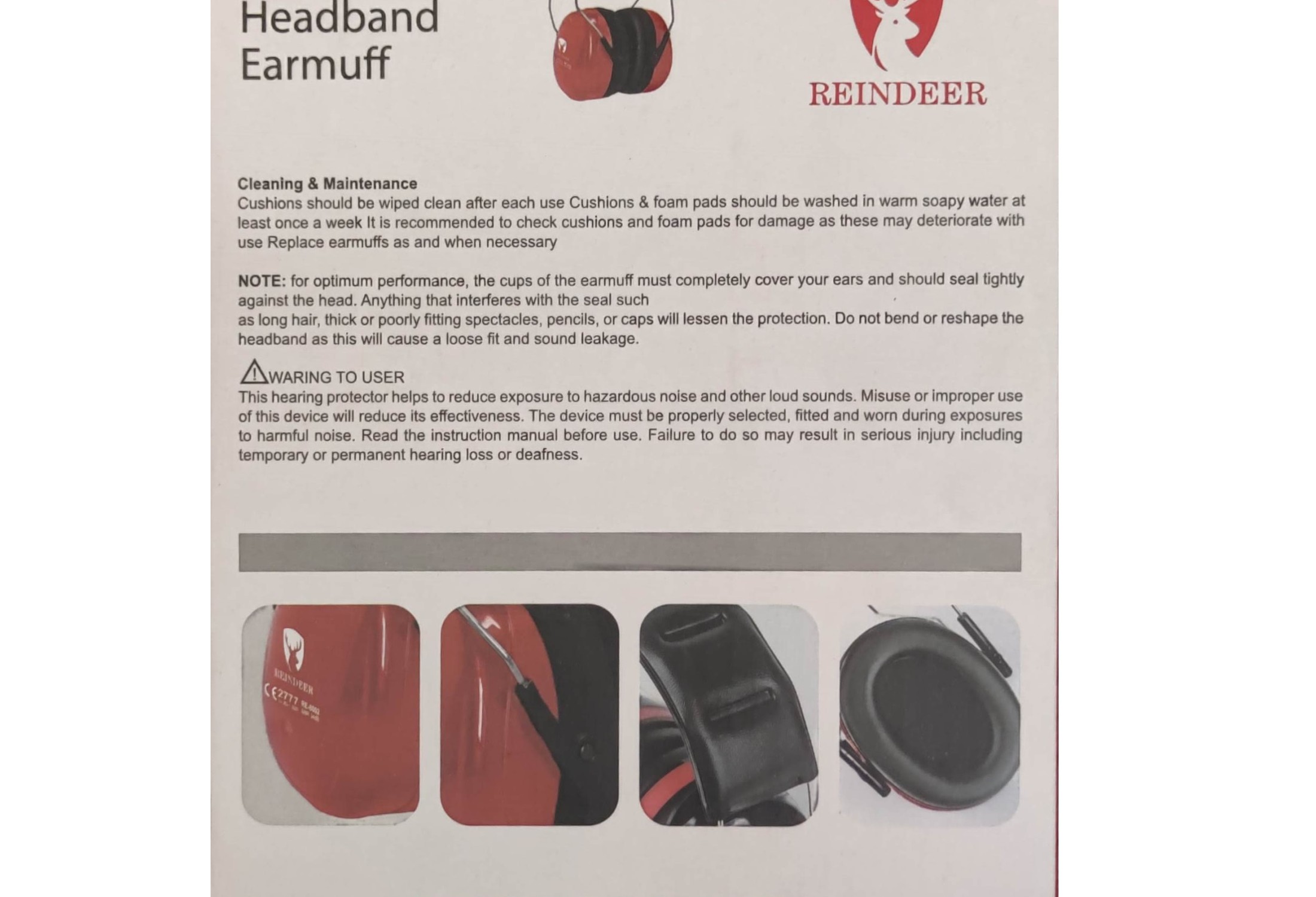 محافظ گوش ریندر مدل REINDEER RE-8002
