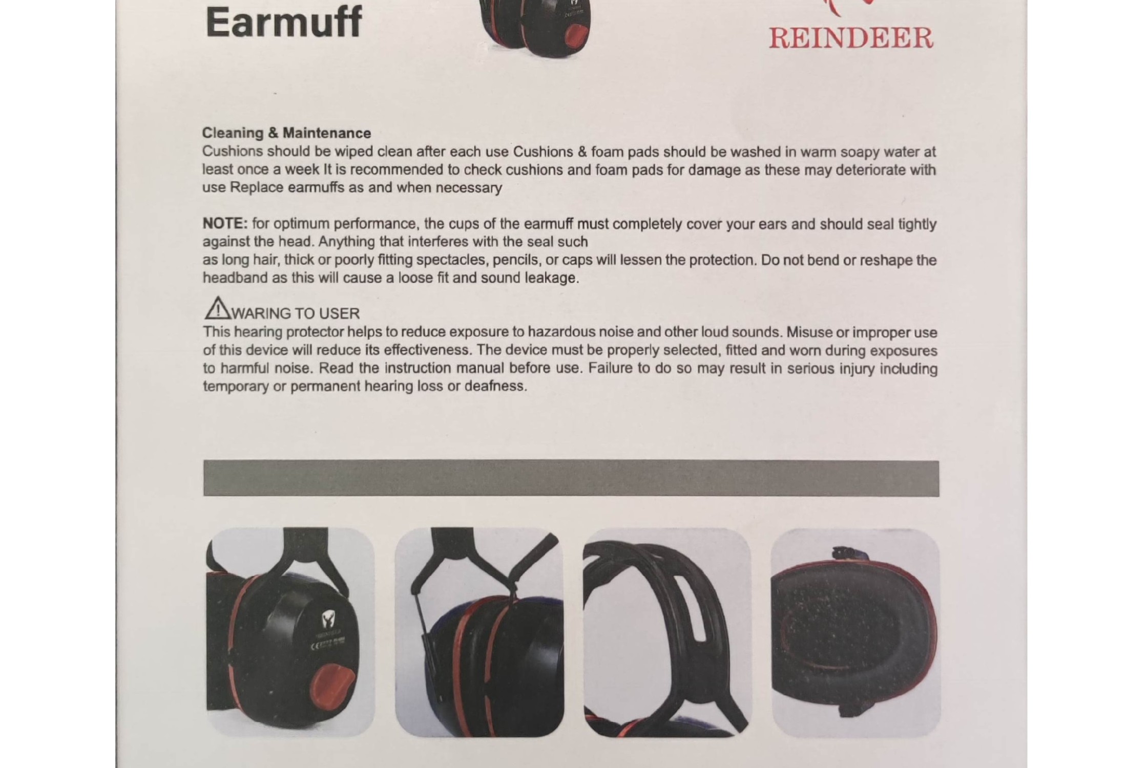 محافظ گوش ریندر مدل REINDEER RE-8005