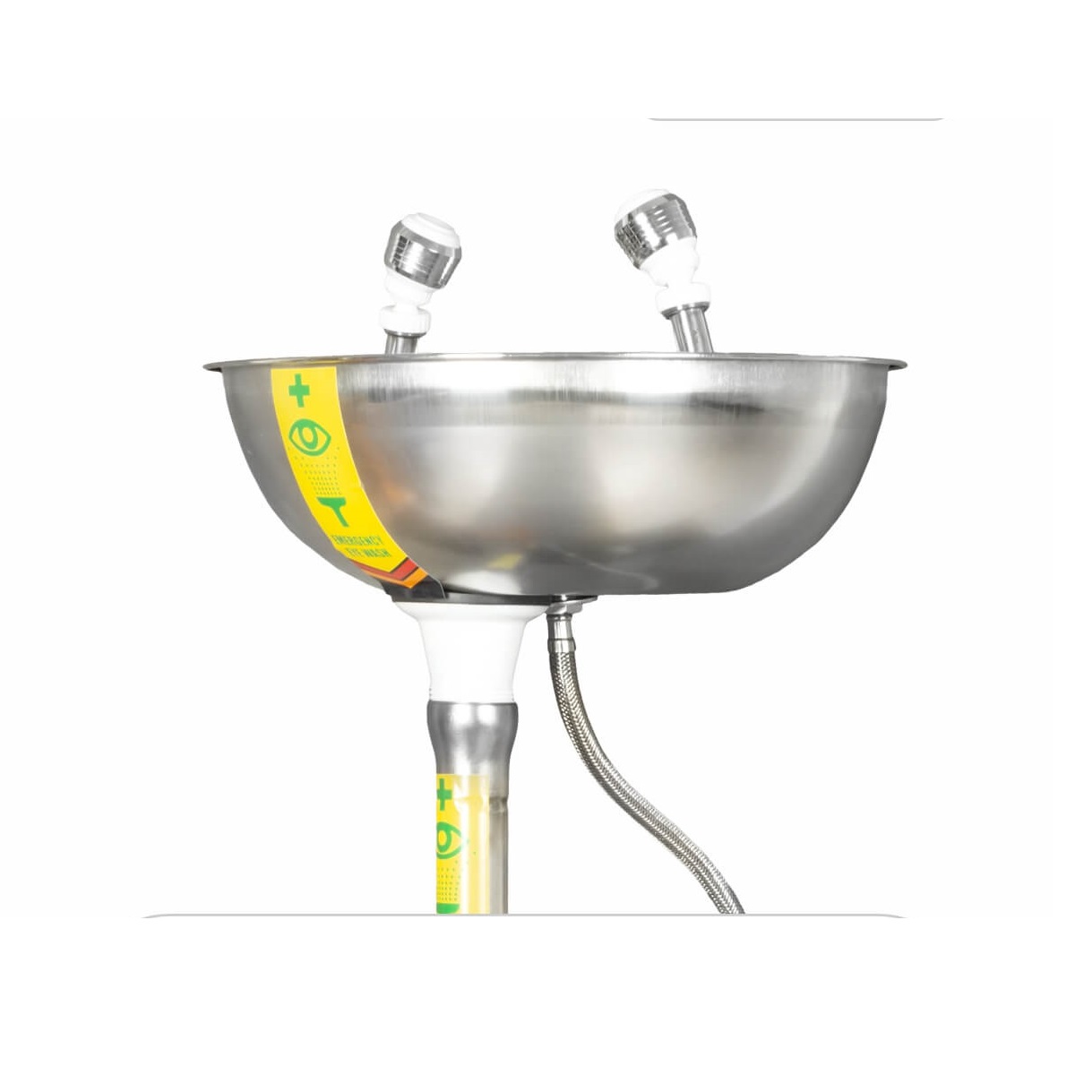 چشم شوی ایمنی پدالی پایه‌دار استنلس استیل (SS316-G40E/F)