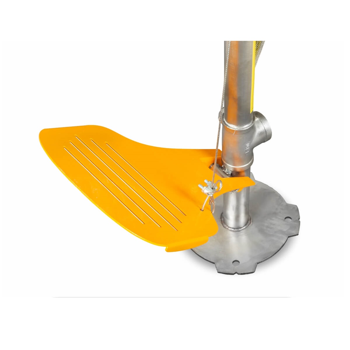 چشم شوی ایمنی پدالی پایه‌دار استنلس استیل (SS316-G40E/F)