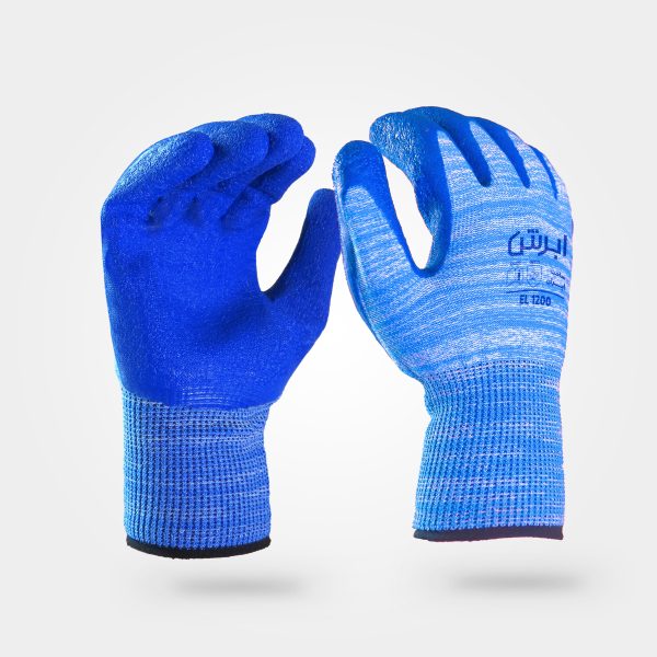 دستکش کف چروک ارگونومیک ابرش مدل EL1200
