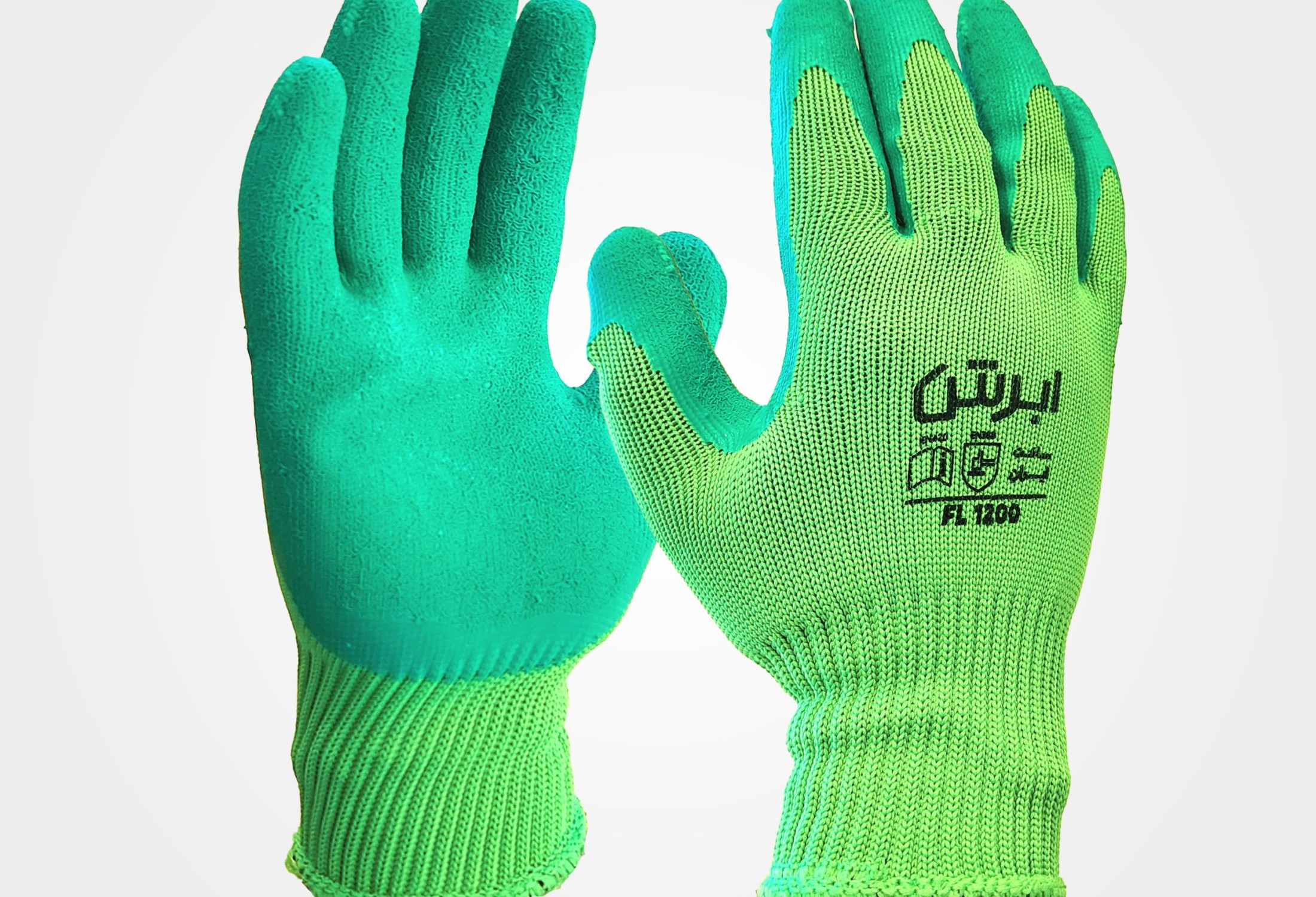 دستکش چروک سنگین ابرش مدل FL1200