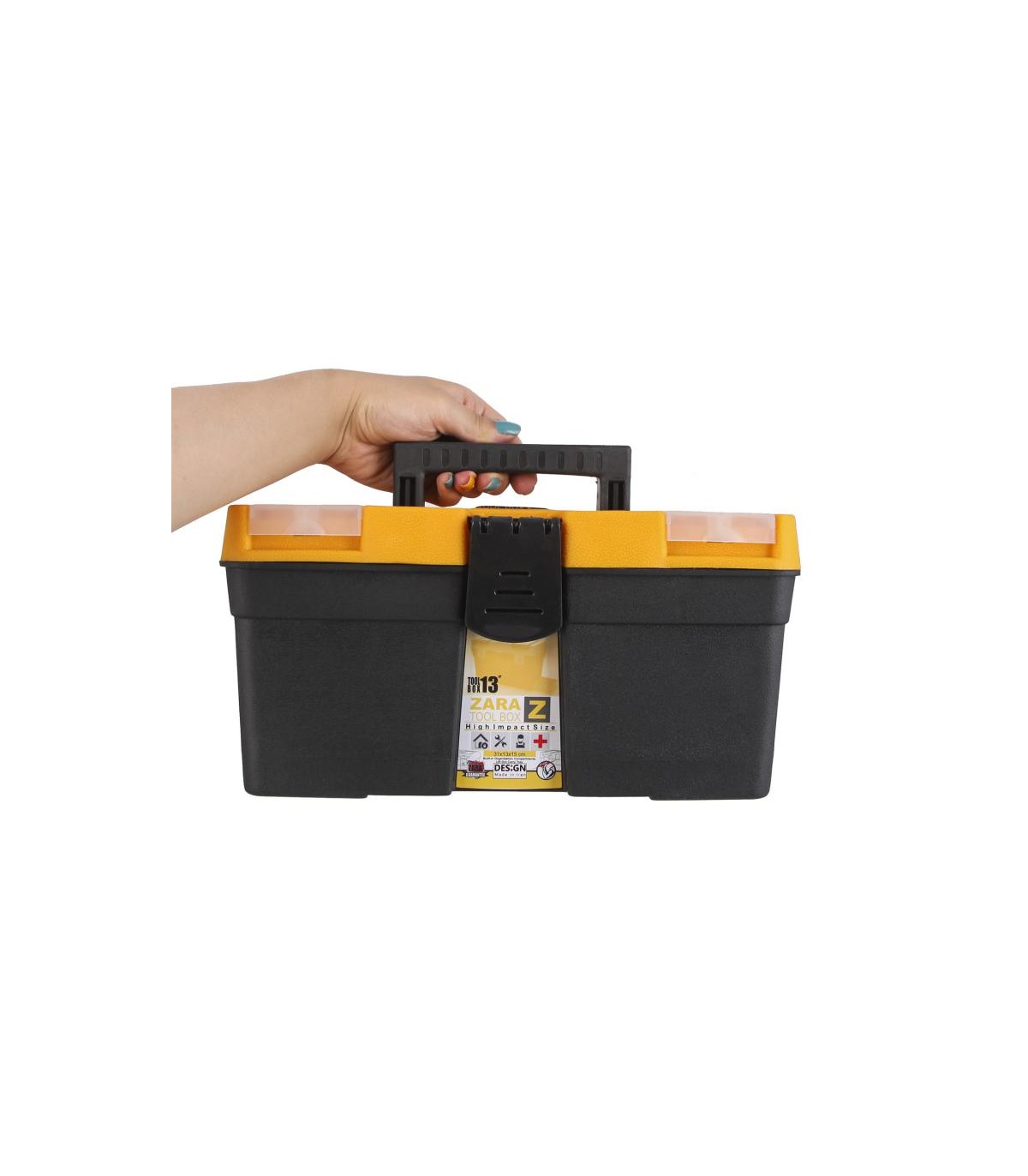 جعبه ابزار پلاستیکی زارا سایز 136 اینچ