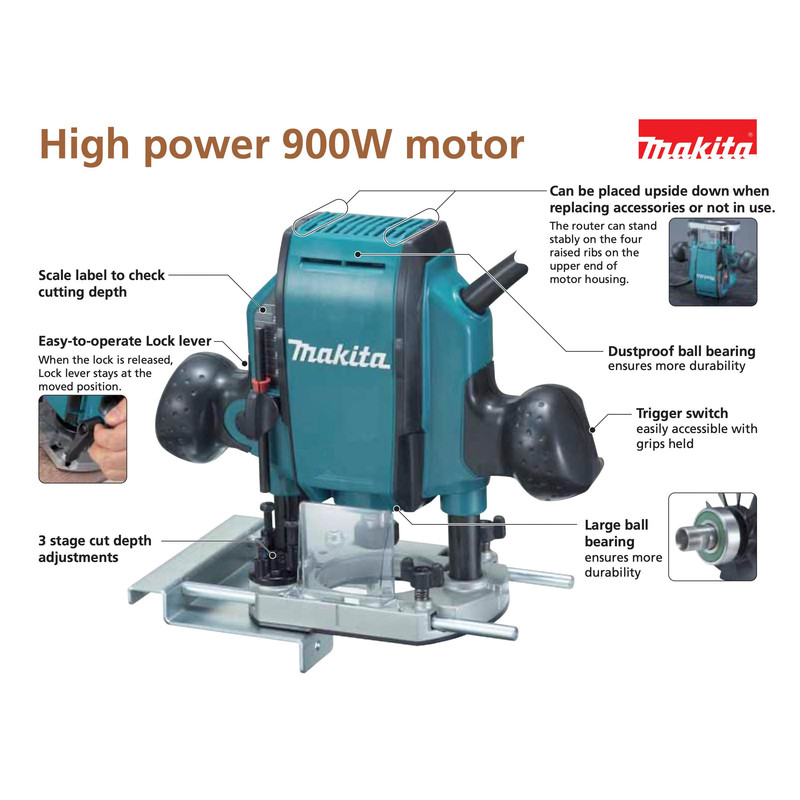 اور فرز نجاری ماکیتا مدل RP0900