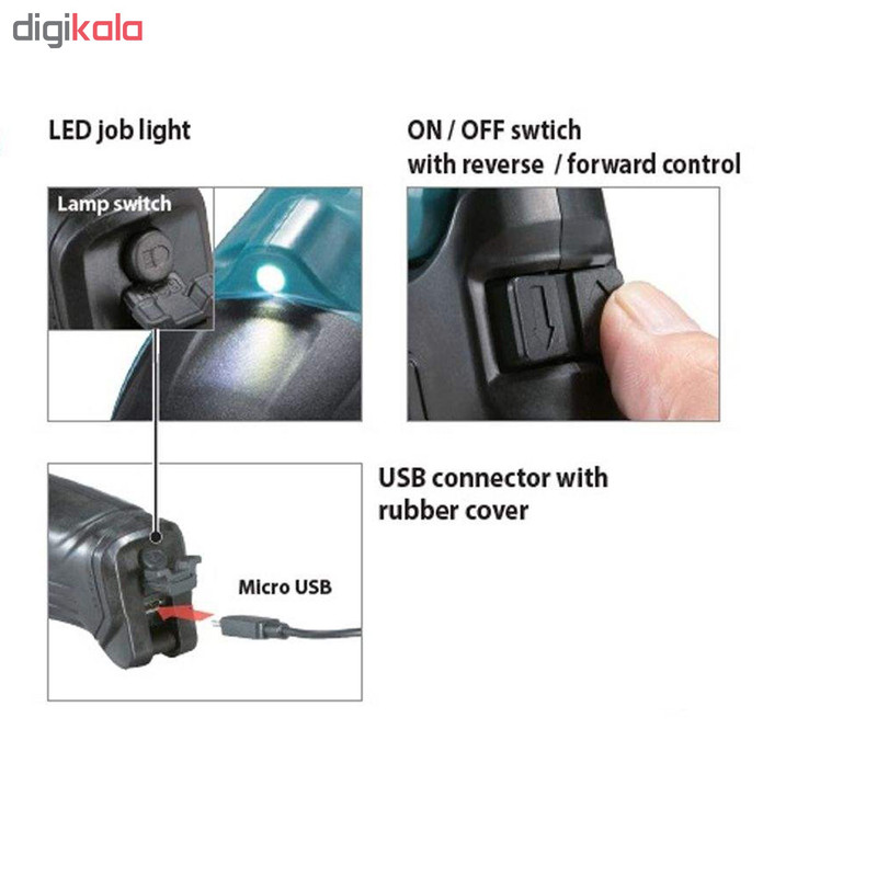 پیچ گوشتی شارژی ماکیتا مدل DF001DW