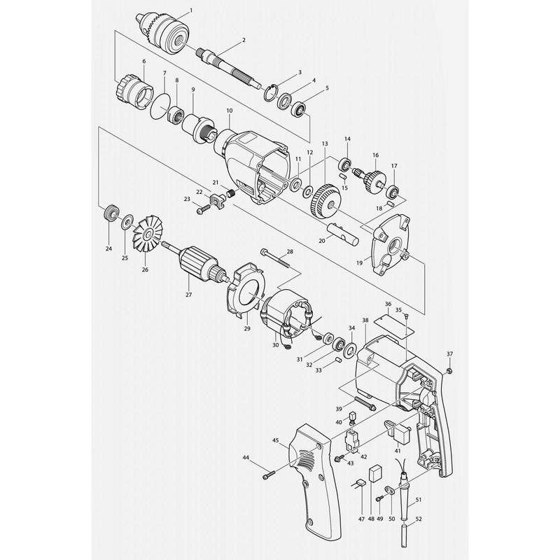 دریل چکشی ماکیتا مدل 8419B2