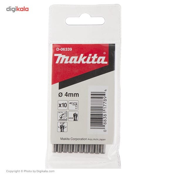 مته فلز ماکیتا مدل D-06339 شماره 4