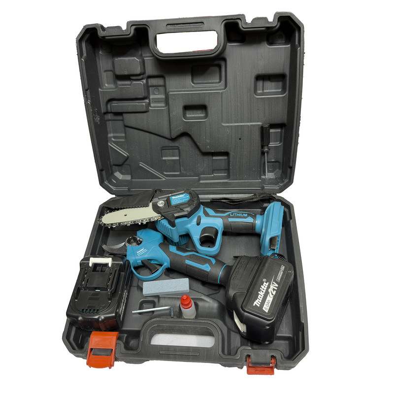 قیچی شارژی و اره زنجیری شارژی ماکیتامدل SMT-MAKITA21V--LITHIUM-BRUSH LESS