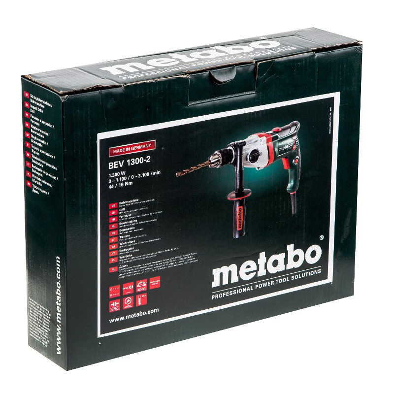 دریل گیربکسی متابو مدل BEV 1300-2