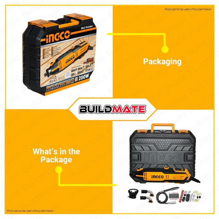 فرز انگشتی مینیاتوری دیجیتال اینکو مدل MG2008-200W مجموعه 150 عددی