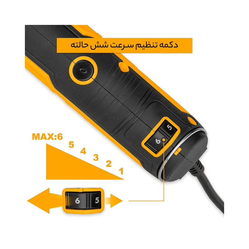 فرز انگشتی مینیاتوری دیجیتال اینکو مدل MG2008-200W مجموعه 150 عددی